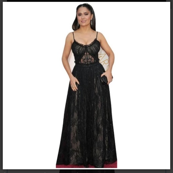 SALMA HAYEK LIFE SIZE CARDBOARD CUTOUT FREE SHIPPING!